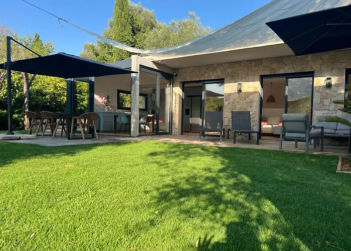 Villa Des Oliviers 5 Etoiles A Mougins Jacuzzi Et Jardin Prive